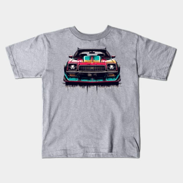 Chevy Monza Kids T-Shirt by Vehicles-Art